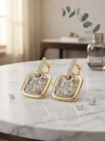 DANTEL DESENLİ KÜPE - Görsel 3